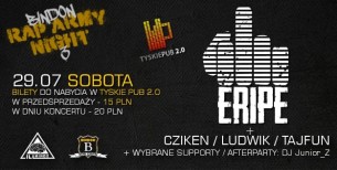 Koncert Eripe w Rybniku / Bindon Rap Army Night 3 - 29-07-2017