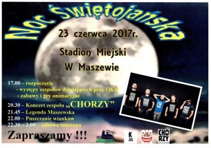 Koncert Noc Świętojańska w Maszewie - 23-06-2017