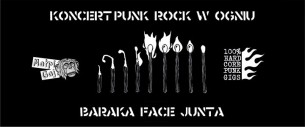 Punk rock w ogniu! Baraka Face Junta | koncert i premiera w Szczecinie - 30-06-2017