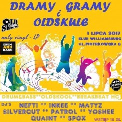 Koncert DRAMY GRAMY, GRAMY DRAMY i Oldskule w Łodzi - 01-07-2017