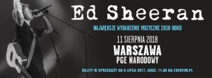 Koncert Ed Sheeran w Warszawie - 11-08-2018