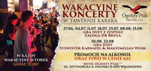 Koncert Wieczór Szantowy w Tawernie Karaka w Ogonkach - 22-08-2017
