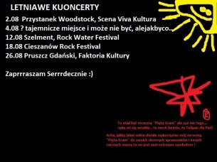 Koncert Faktoria Kultury w Pruszczu Gdańskim - 26-07-2017