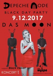 Koncert DAS MOON / Black Velvet / Depeche Mode black day party w Zielonej Górze - 09-12-2017
