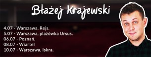 Koncert Błażej Krajewski w Warszawie - 05-07-2017