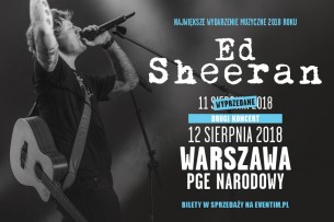 Koncert Ed Sheeran w Warszawie - 12-08-2018