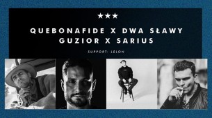 Koncert Quebonafide x Dwa Sławy x Guzior x Sarius we Wrocławiu! - 23-09-2017