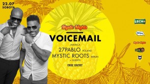 Koncert Mystic Nights - Voice Mail (JAM) 27Pablo Mystic Roots w Warszawie - 22-07-2017