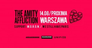 Koncert The Amity Affliction / 14.08 / Proxima, Warszawa - 14-08-2017