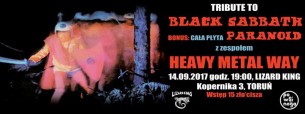 Koncert Tribute To Black Sabbath / 14.09.17 / Toruń - 14-09-2017