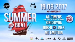 Koncert Summer Boat by All Timers 19.08 @KIJ w Łodzi - 19-08-2017