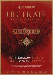 Koncert Blaze Of Perdition, ULCERATE, Outre w Krakowie - 07-11-2017