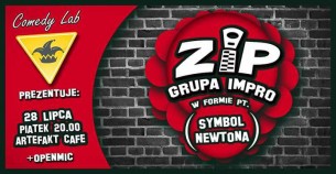 Koncert Comedy Lab Prezentuje: Grupa Impro ZIP + Openmic w Krakowie - 28-07-2017