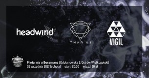 Koncert: Headwind / Thar Ai / Vigil w Ostrowie Wielkopolskim - 02-09-2017