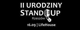 II urodziny Stand-up Rzeszów (trzeci koncert) - sobota - 16-09-2017