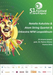 Koncert Natalia Kukulska & Atom String Quartet & Orkiestra Leopoldinum w Krynicy Zdrój - 18-08-2017