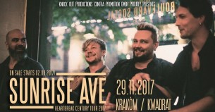Koncert Sunrise Avenue Heartbreak Century Tour • Krakow w Krakowie - 29-11-2017