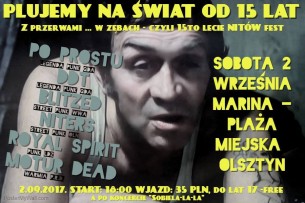 Koncert Po Prostu, Niters, DDT, Blitzed, Royal Spirit, Motur Dead w Olsztynie - 02-09-2017