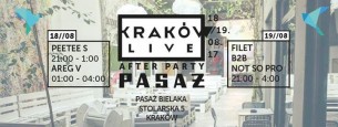 Bilety na Kraków Live Festival 2017: official afterparty Pasaż