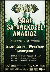 Koncert Grai & SatanaKozёl & Anabioz in Wrocław - 21-09-2017