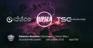 Koncert: Chico / Impala / The Sound Code w Ostrowie Wielkopolskim - 20-10-2017