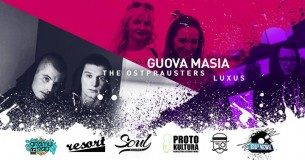Koncert GUOVA // The Ostprausters // Luxus - Protokultura 21.10.2017 w Gdańsku - 21-10-2017