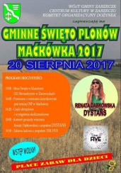 Koncert Święto Plonów Gminy Zarzecze w Maćkówce w Maćkówka - 20-08-2017
