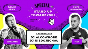 Koncert ✦ Specjalny Stand Up Towarzyski ✦ vol.13 After: DJ RoKO(Łódź) w Poznaniu - 17-08-2017