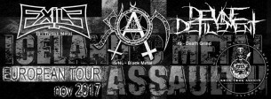 Koncert Icelandic Metal Assault w Warszawie - 12-11-2017