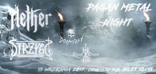 Koncert Pagan Metal Night - Aether, Strzyga, Doomsday, Thief of Time w Krakowie - 15-09-2017