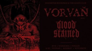 Koncert Vorvan / Bloodstained - Pogłos - Warszawa - 09-11-2017