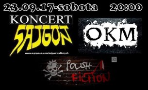 Koncert SAJGON/OKM/PolishFiction_23.09.17_Elektrownia w Żaganiu - 23-09-2017