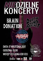 Koncert Dirty Sound Magnet, Brain Donation i Hipnotyk w Przybij Piątaka! we Wrocławiu - 17-09-2017