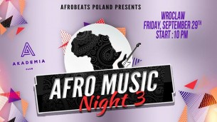Koncert AFRO MUSIC Night 3 - Wroclaw we Wrocławiu - 29-09-2017