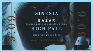 Koncert Premiera kasety C_ by HIGH FALL + Sinesia Launch Party w Katowicach - 09-09-2017