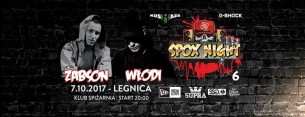 Koncert Włodi x Żabson na Spox Night 6 | Legnica - 07-10-2017