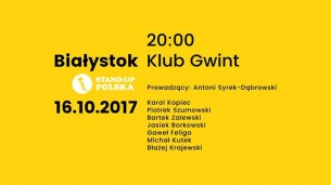 Koncert Wielka Trasa Stand-up Polska: Białystok (20:30) - 16-10-2017