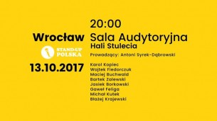 Koncert Wielka Trasa Stand-up Polska: Wrocław - 13-10-2017