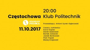 Koncert Wielka Trasa Stand-up Polska: Częstochowa - 11-10-2017