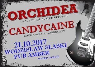 Koncert Orchidea (cz) + Candycaine w Wodzisławiu-Śląskim - 21-10-2017