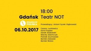Koncert Wielka Trasa Stand-up Polska: Gdańsk (18:00) - 06-10-2017