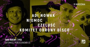 Koncert Adi Nowak, Czeluść, Niemoc, KOD podczas Targu Nocnego w Katowicach - 15-09-2017