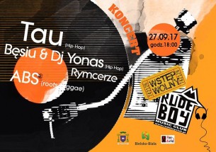 Koncert: Tau, RYMcerze, ABS w Bielsku-Białej - 27-09-2017