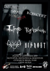 Koncert - Twinge, Psycho Visions, Chimera, Bifrost w Białymstoku - 17-11-2017