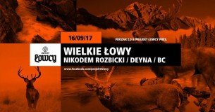 Koncert Wielkie Łowy / Nikodamn Rozbicki / BC x Prozak 2.0 w Krakowie - 16-09-2017