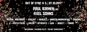 Koncert Out of Sync #5 w Warszawie - 07-10-2017