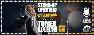 Koncert Stand-Up Open Mic z Tomkiem Kołeckim w Bielsku-Białej - 12-11-2017