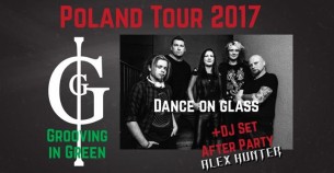 Koncert Grooving In Green & Dance On Glass are coming to Krakow w Krakowie - 16-10-2017