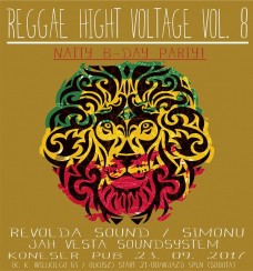 Koncert Reggae Hight Voltage Vol.8: Revolda x Simonu x JVS - Natty BDAY! w Olkuszu - 23-09-2017