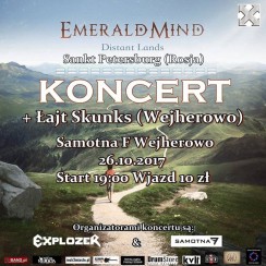 Koncert Emerald Mind (Rosja) + Łajt Skunks w Wejherowie - 26-10-2017
